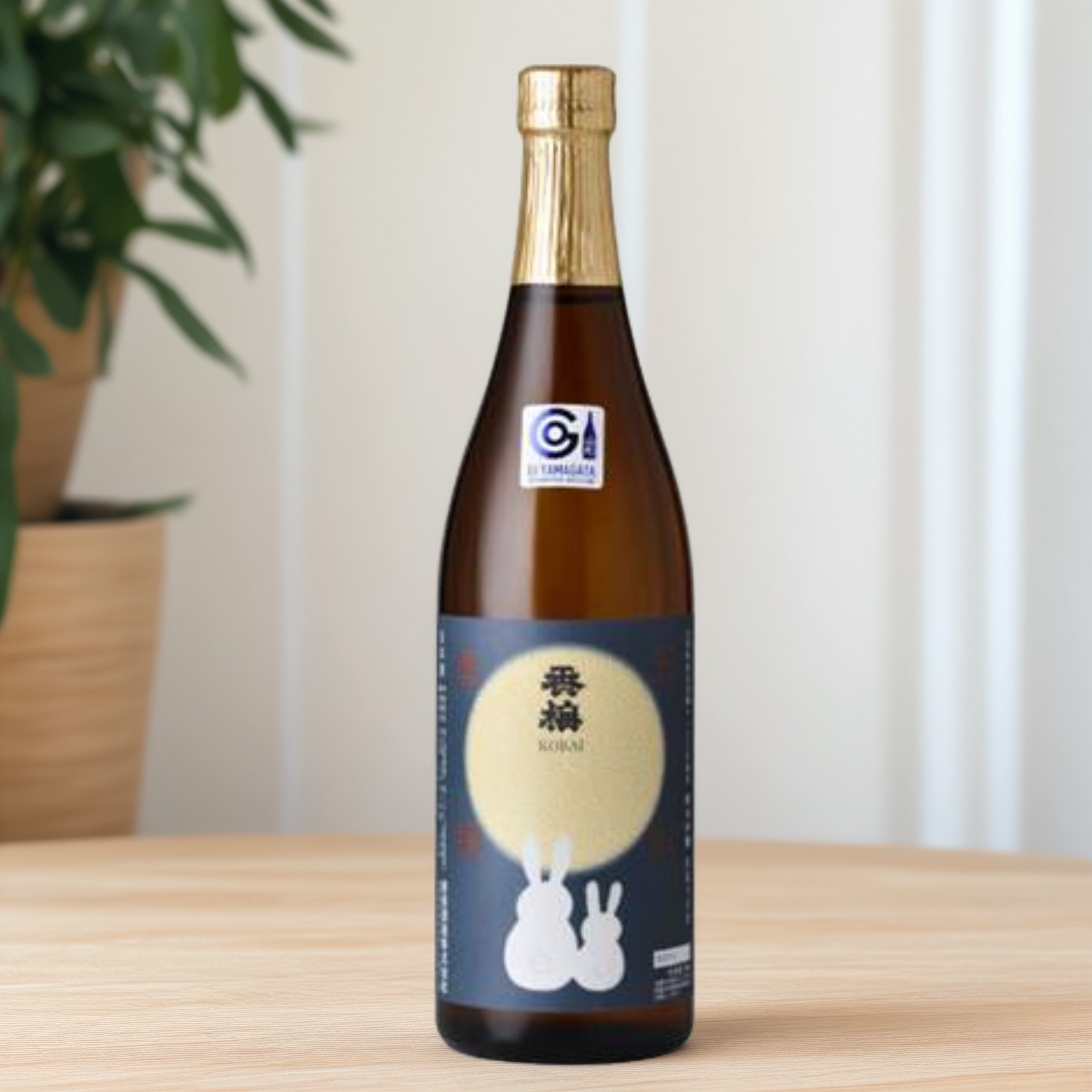 香坂酒造／純米吟醸 香梅「月見うさぎ」720ml | 上杉城史苑ネットショップ